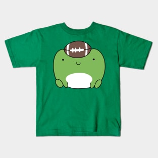 Football Frog Kids T-Shirt